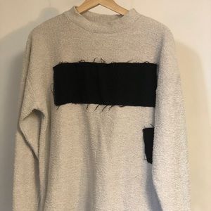 PINK reconstructed sweater